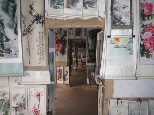 Silk Paint Art.